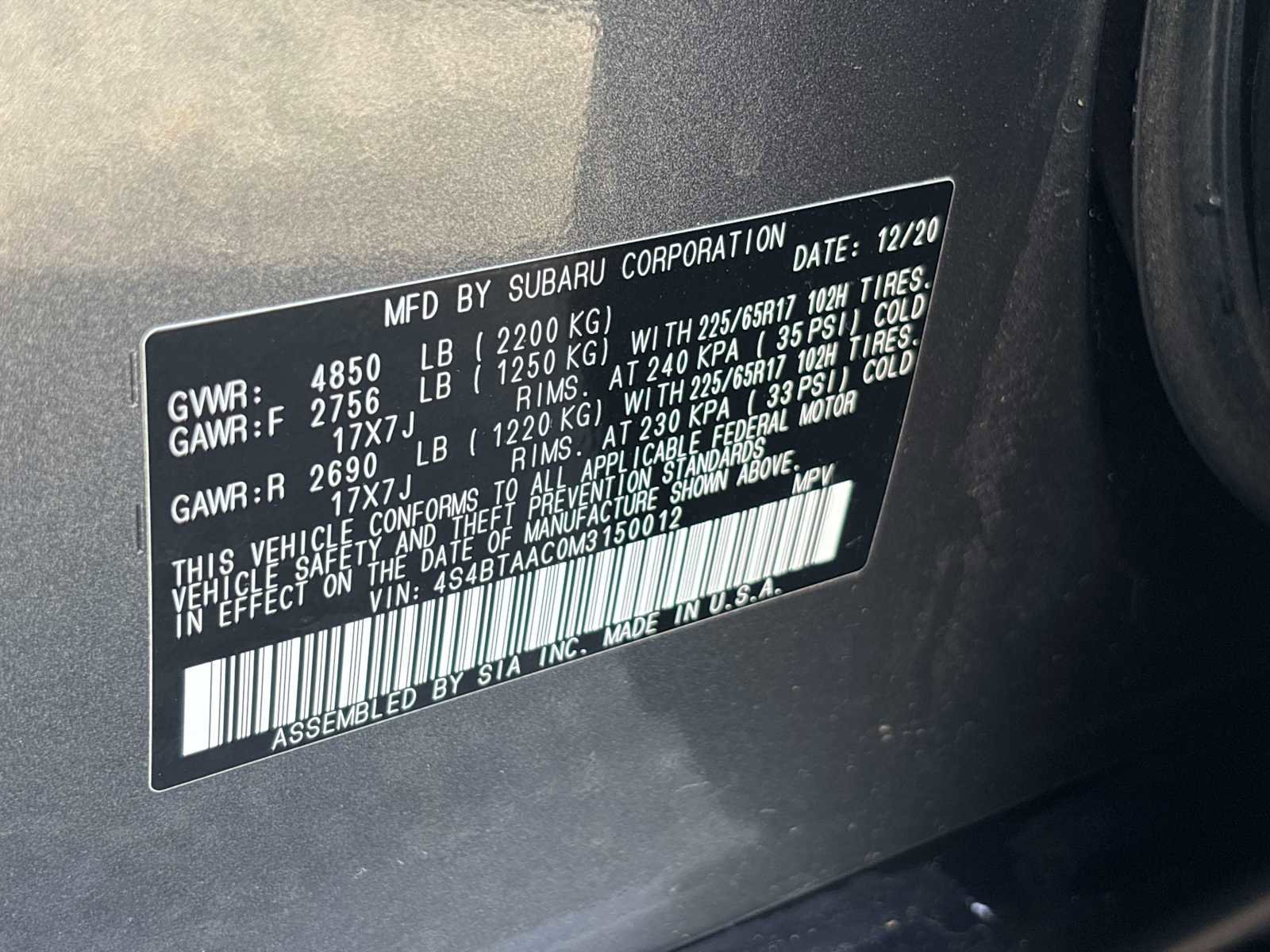 Used 2021 Subaru Outback image 32