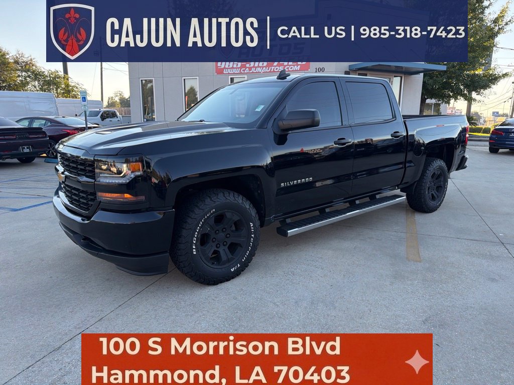Used 2018 Chevrolet Silverado 1500 Custom w/ Custom Value Package
