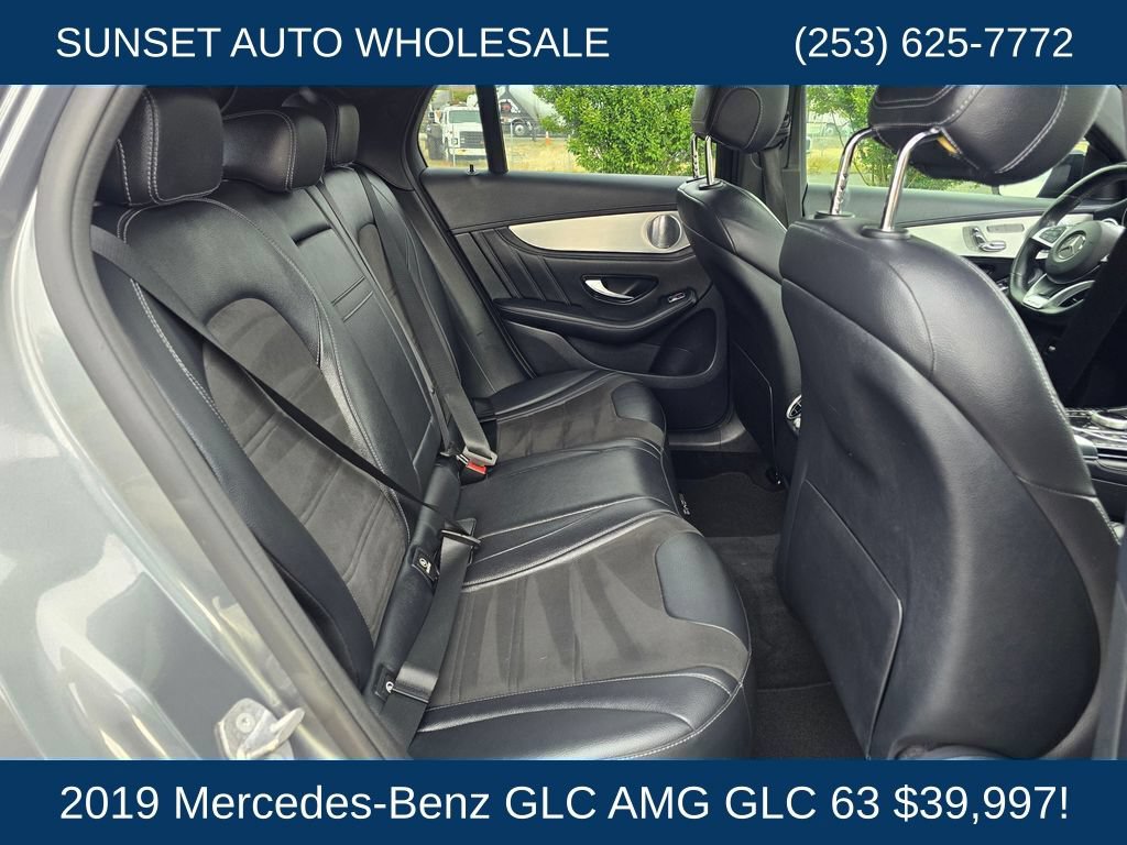 Used 2019 Mercedes-Benz GLC 63 AMG 4MATIC Coupe w/ Parking Assist Package image 31