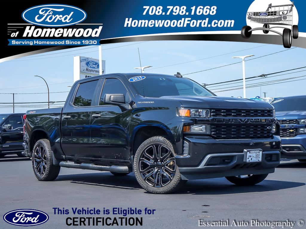 Used 2021 Chevrolet Silverado 1500 Custom AWD/4WD video 1