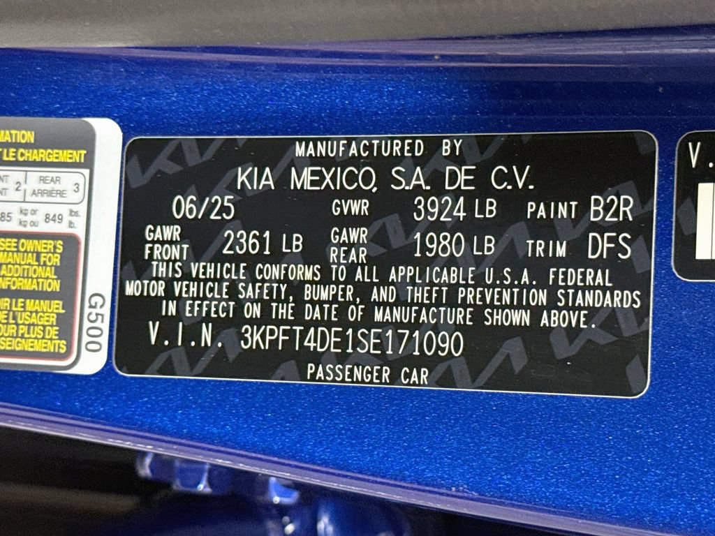 Certified 2025 Kia K4 FWD image 35