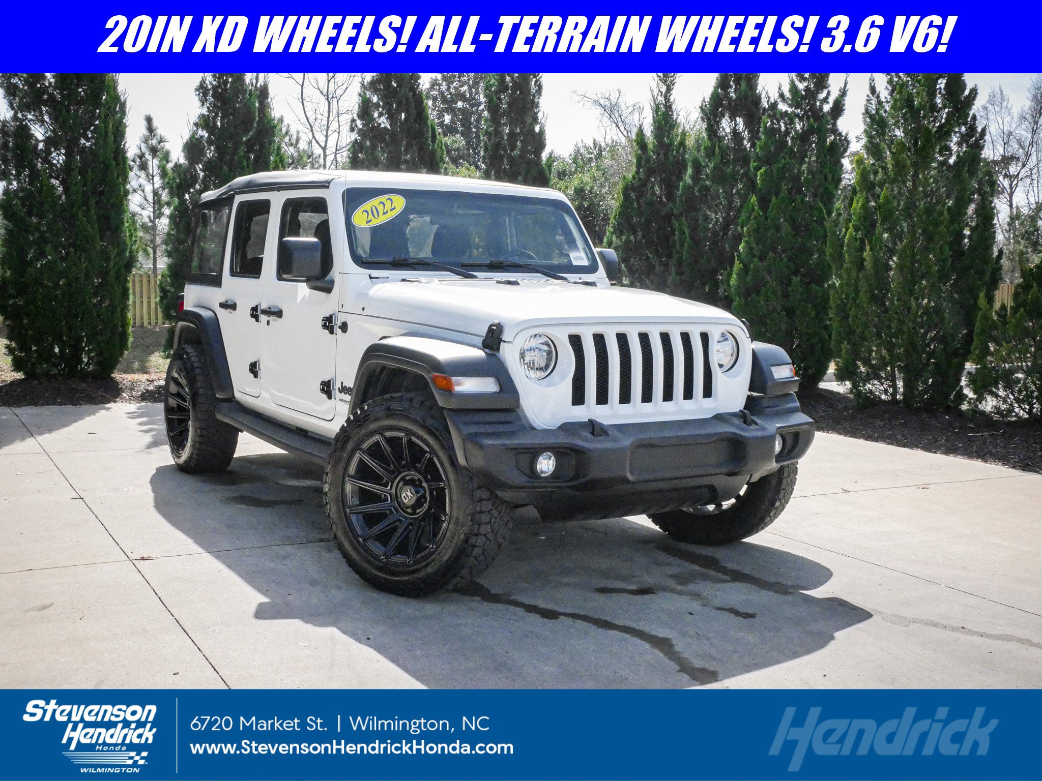Used 2022 Jeep Wrangler Unlimited Sport AWD/4WD video 1