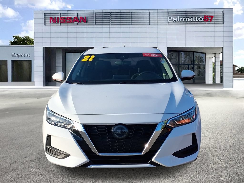 Certified 2021 Nissan Sentra SV FWD image 2