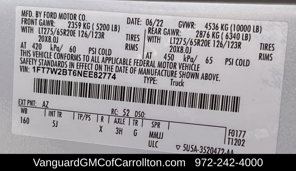 Used 2022 Ford F250 Lariat w/ Lariat Ultimate Package image 34