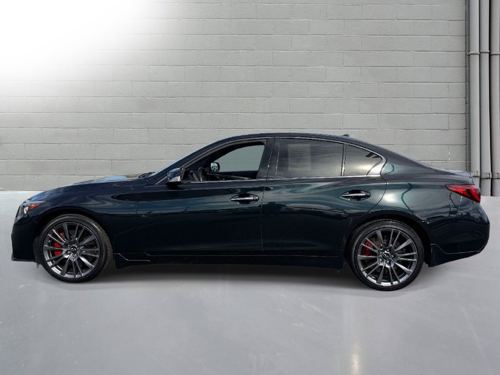 Used 2023 INFINITI Q50 Red Sport 400 w/ Black Opal Edition AWD/4WD image 5