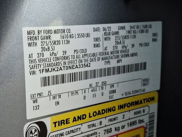 Used 2022 Ford Expedition Max Limited image 27