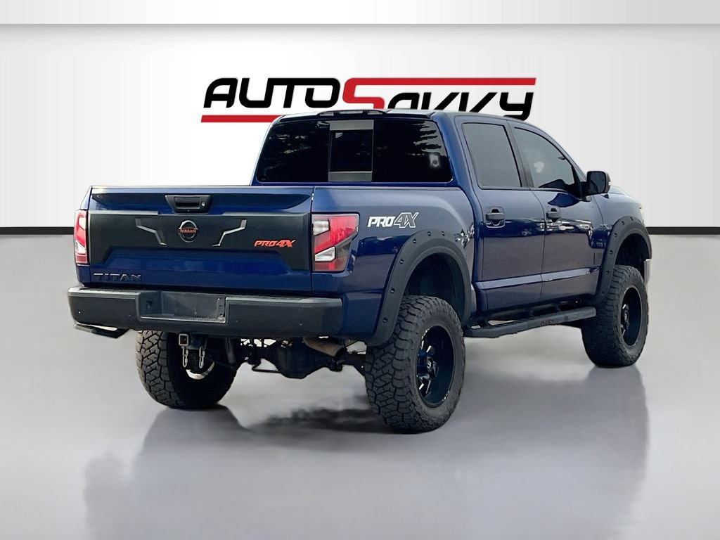 Used 2021 Nissan Titan PRO-4X w/ Pro-4x Convenience Package AWD/4WD image 7