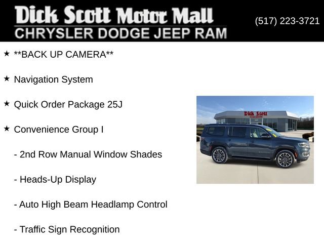 Certified 2024 Jeep Wagoneer Series II w/ Convenience Group I image 17