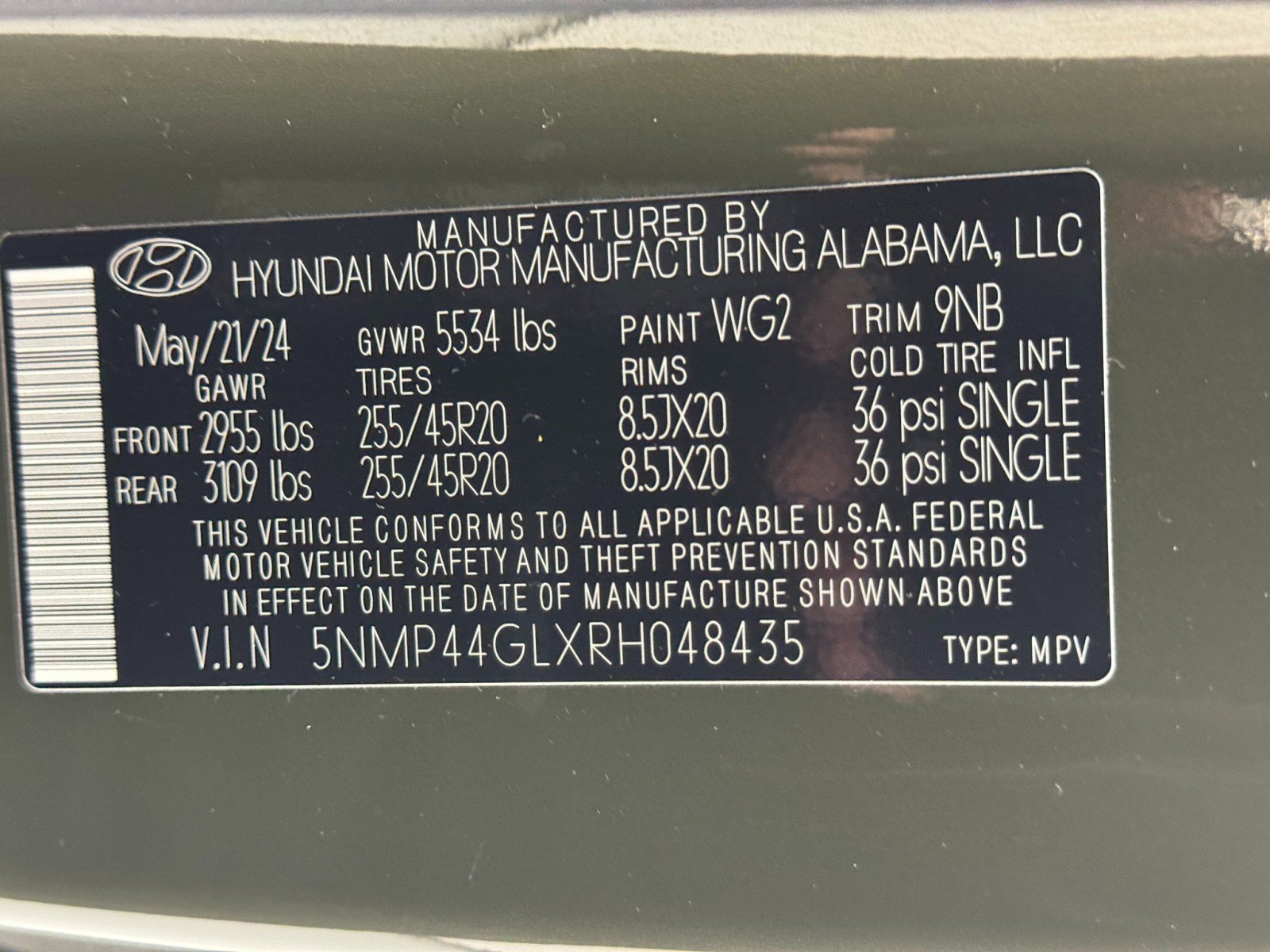 Used 2024 Hyundai Santa Fe Limited image 48