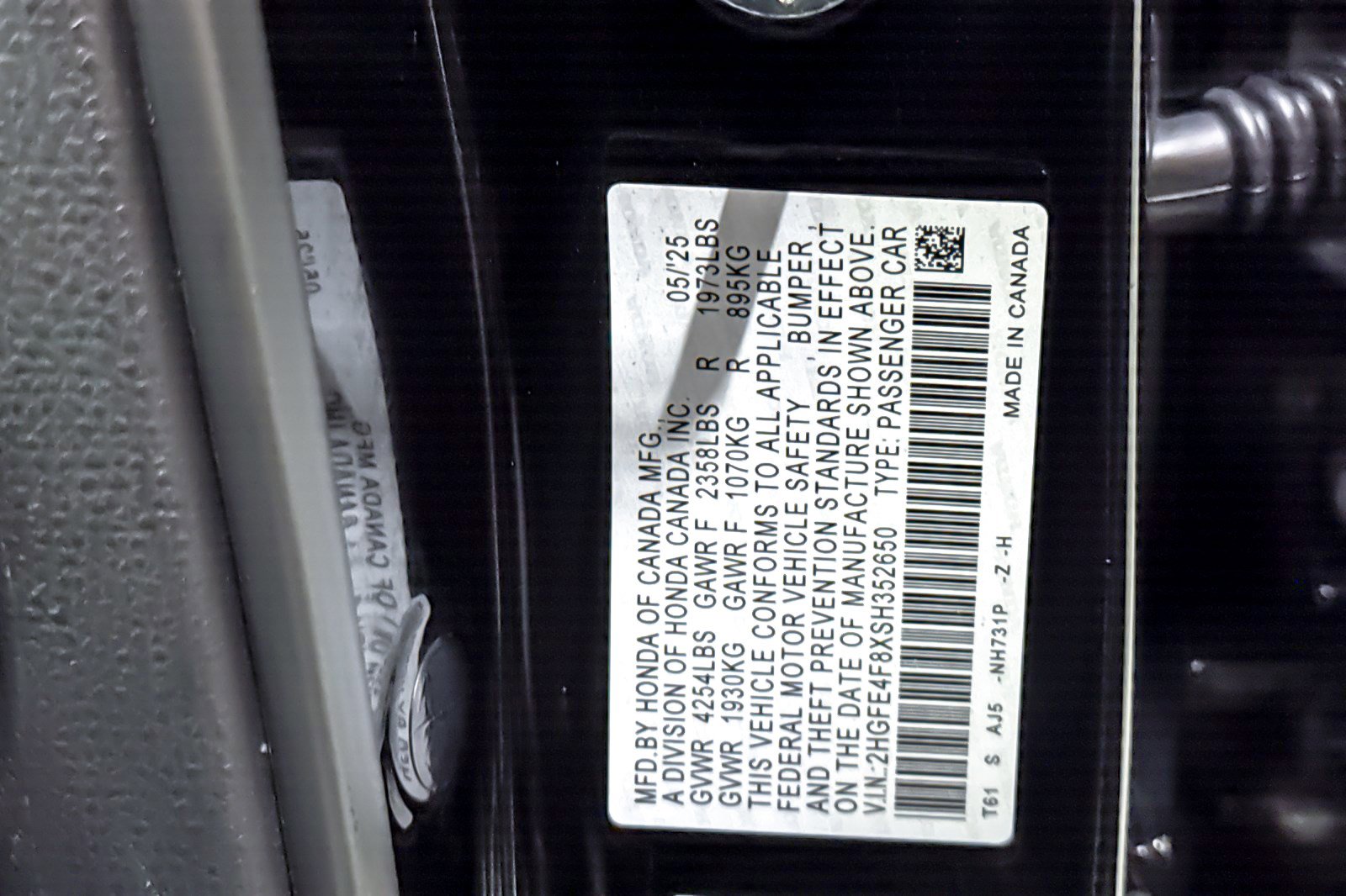 Used 2025 Honda Civic FWD Hybrid Sedan image 21