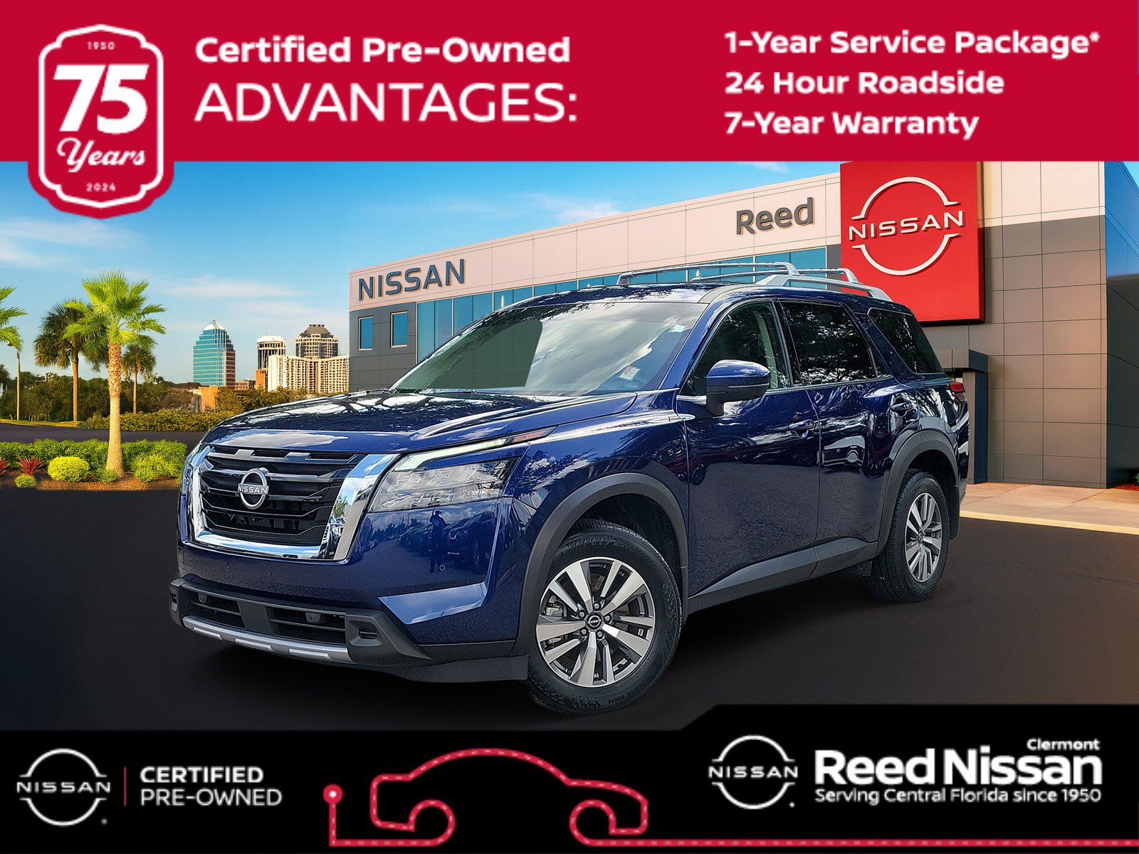 Certified 2025 Nissan Pathfinder SL FWD image 1