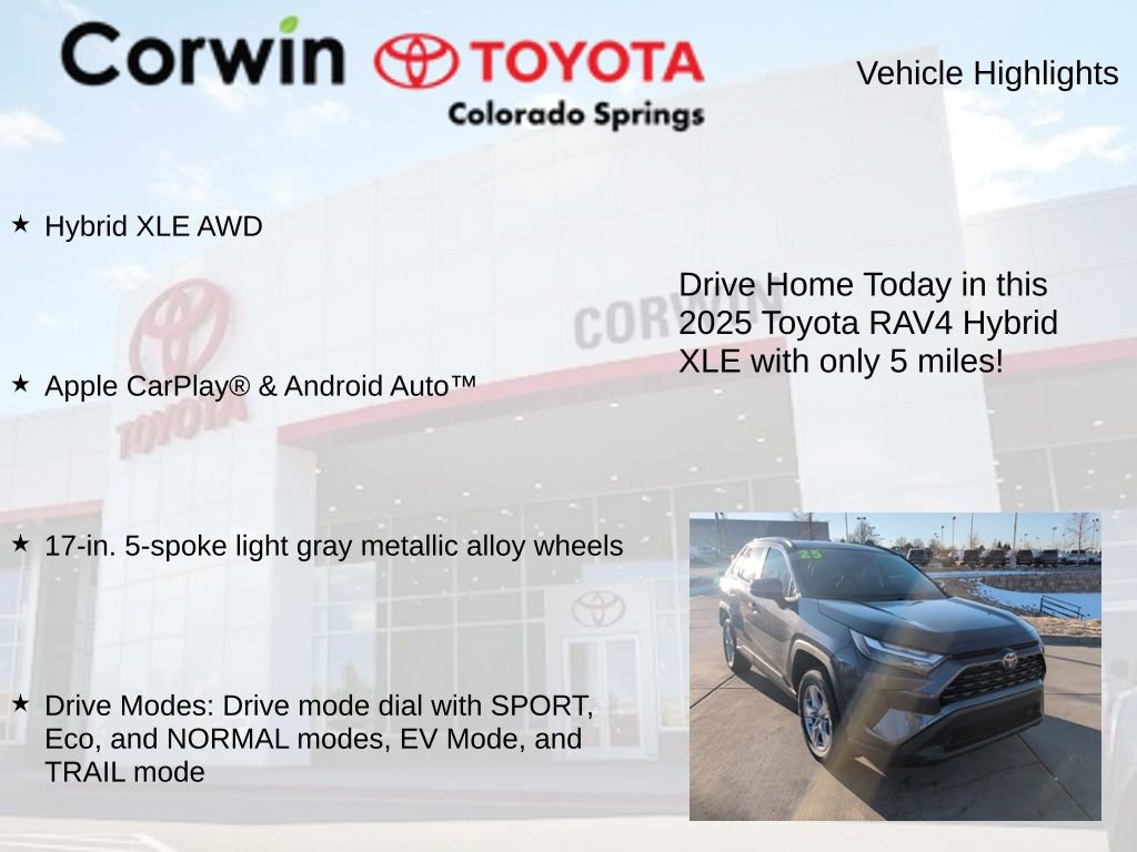 Used 2025 Toyota RAV4 XLE image 7