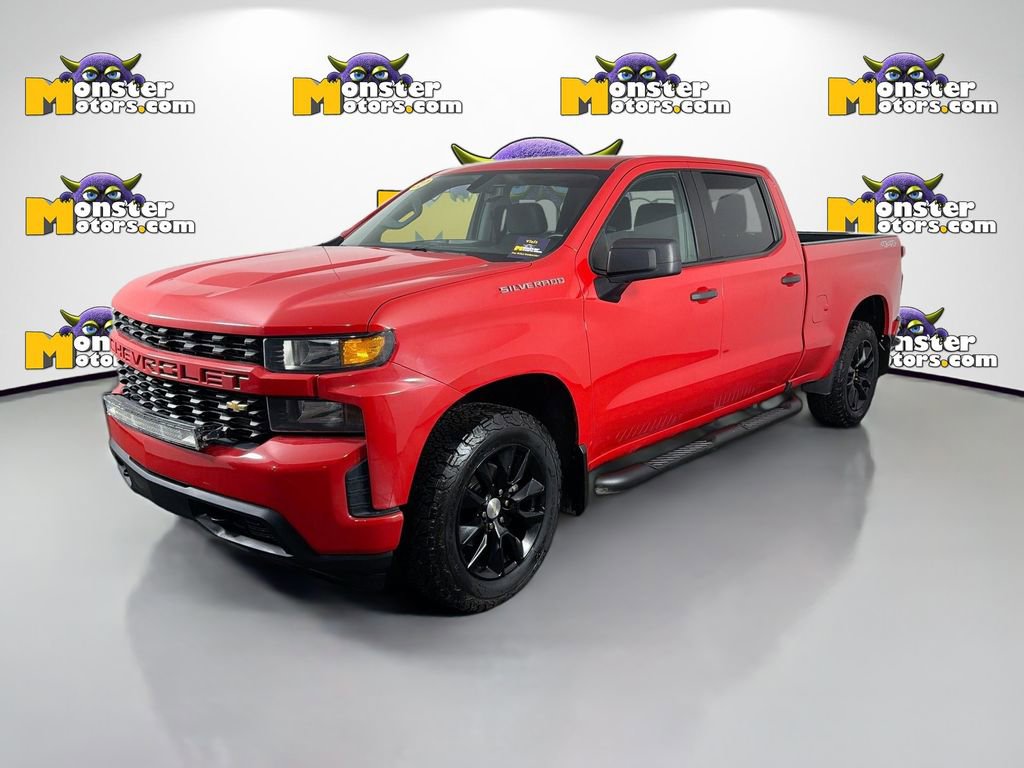 Used 2020 Chevrolet Silverado 1500 Custom w/ Custom Convenience Package AWD/4WD image 1