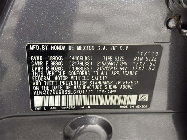 Used 2020 Honda HR-V LX image 16