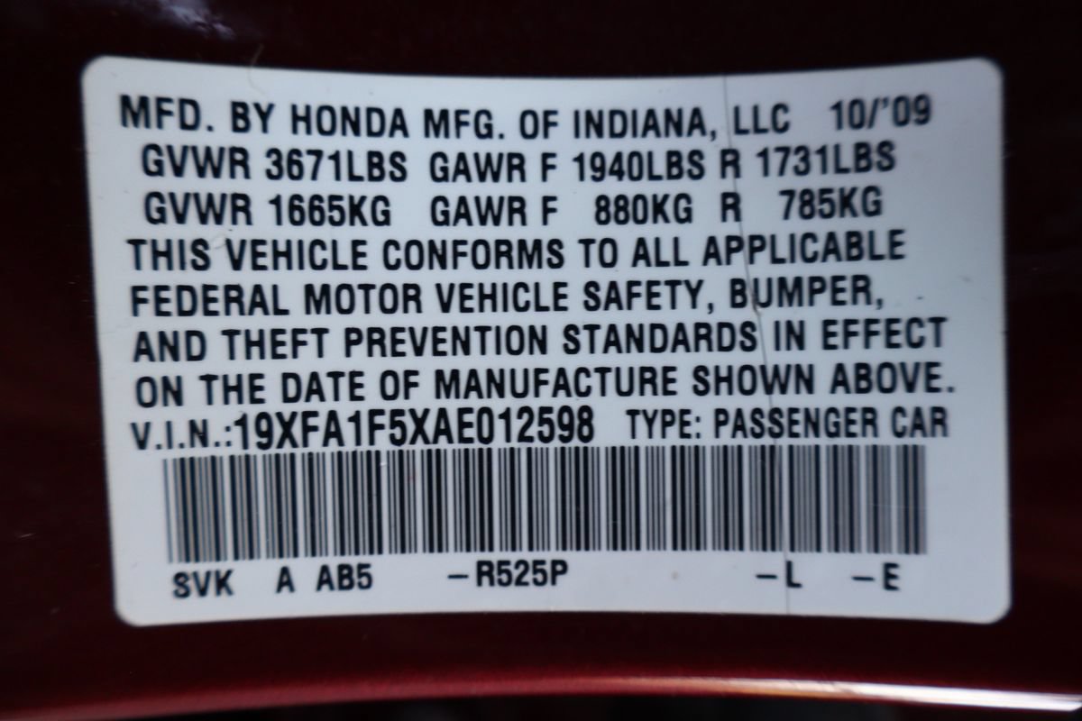 Used 2010 Honda Civic LX image 44
