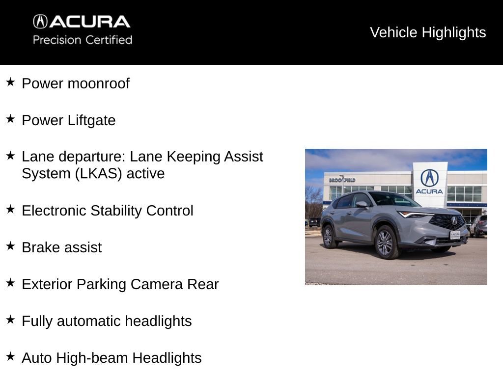 Certified 2025 Acura ADX AWD image 13