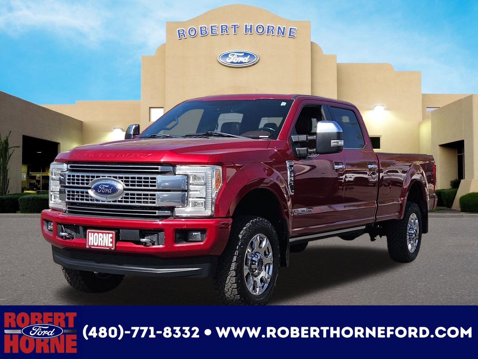 Used 2018 Ford F350 Platinum w/ Platinum Ultimate Package AWD/4WD image 1