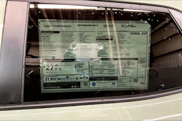 New 2026 Chevrolet TrailBlazer LT image 14