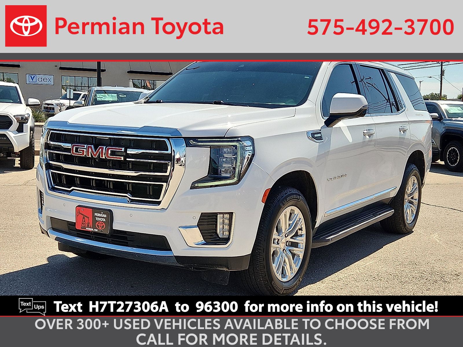 Used 2022 GMC Yukon SLT w/ SLT Premium Package