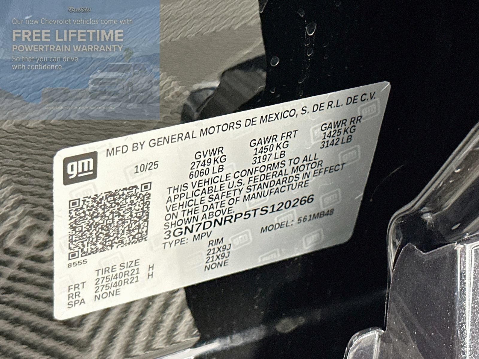 New 2026 Chevrolet Equinox EV LT w/ Active Safety Package 3 FWD image 33