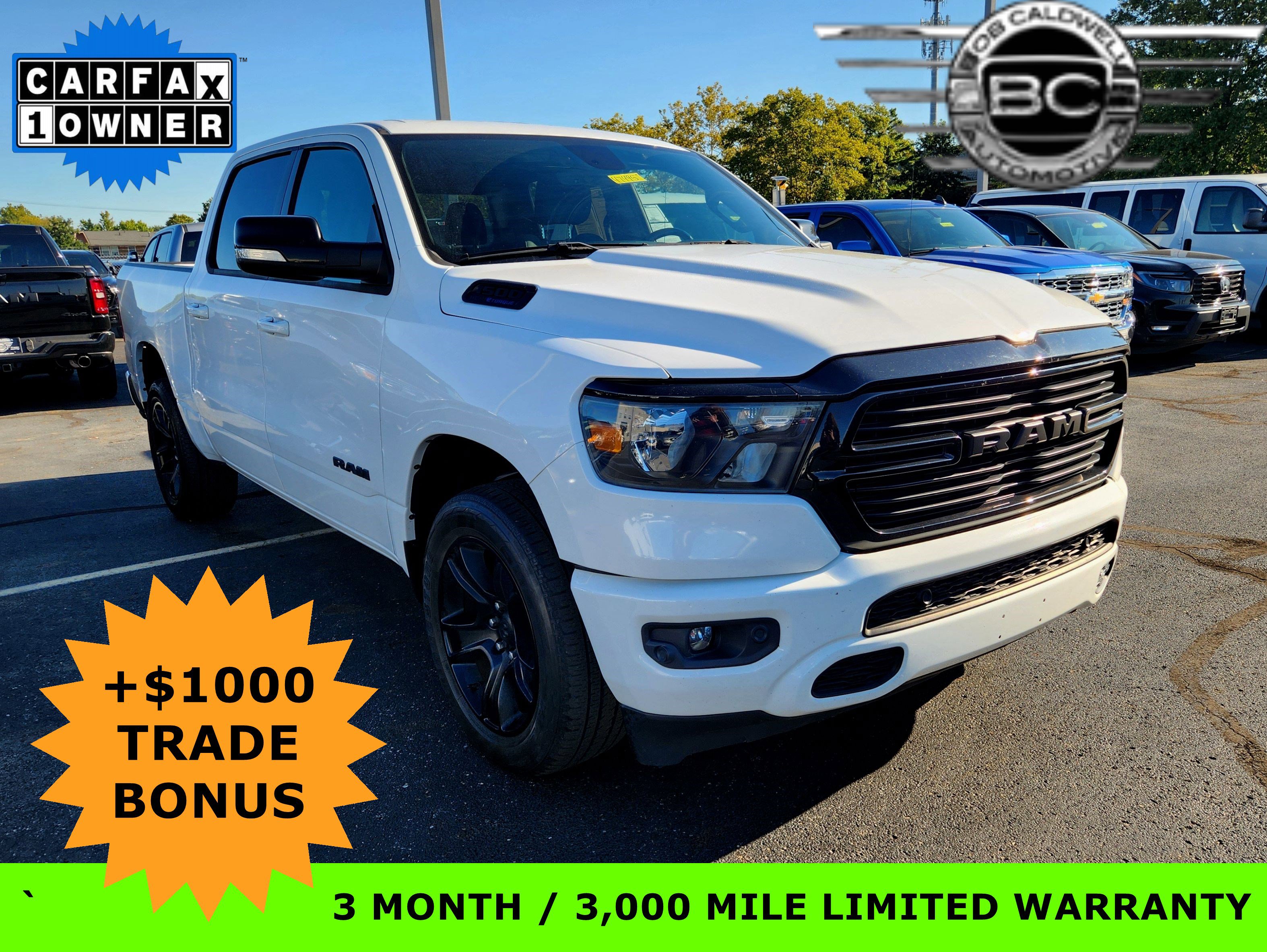 Used 2021 RAM 1500 Big Horn