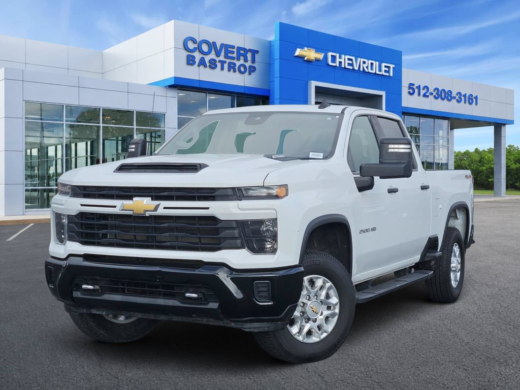 Certified 2024 Chevrolet Silverado 2500 Custom w/ Custom Value Package AWD/4WD image 1