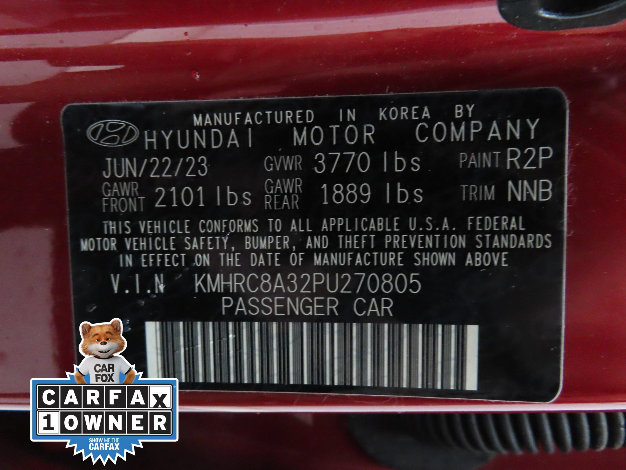 Used 2023 Hyundai Venue Limited w/ Cargo Package FWD image 29