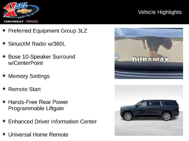 Certified 2022 Chevrolet Suburban High Country w/ Max Trailering Package AWD/4WD image 3