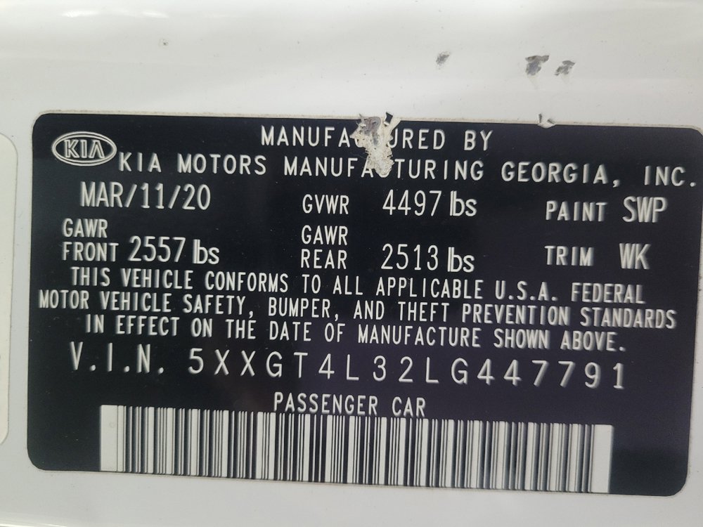 Used 2020 Kia Optima LX image 33