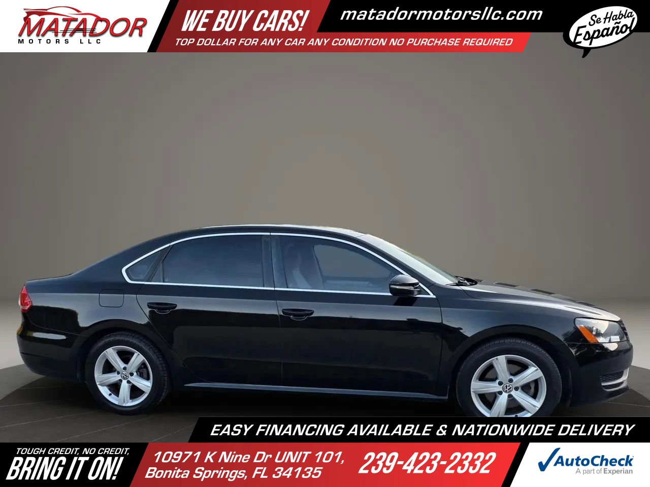 Used 2012 Volkswagen Passat 2.5 SE FWD image 4