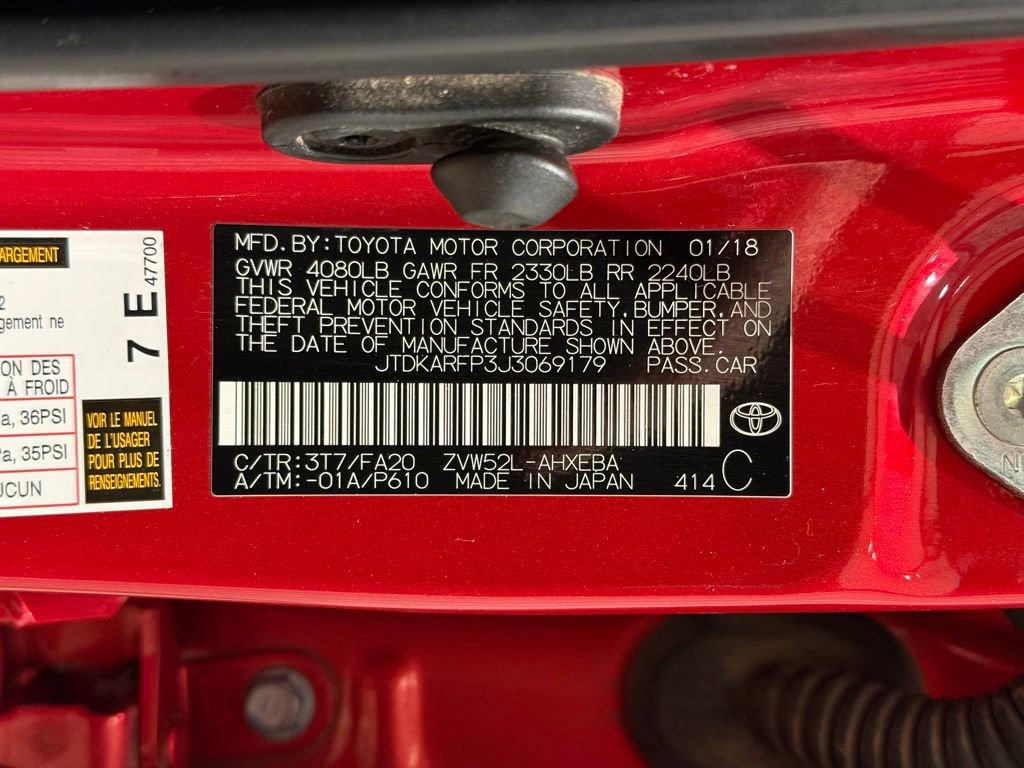 Used 2018 Toyota Prius Prime Plus FWD image 27