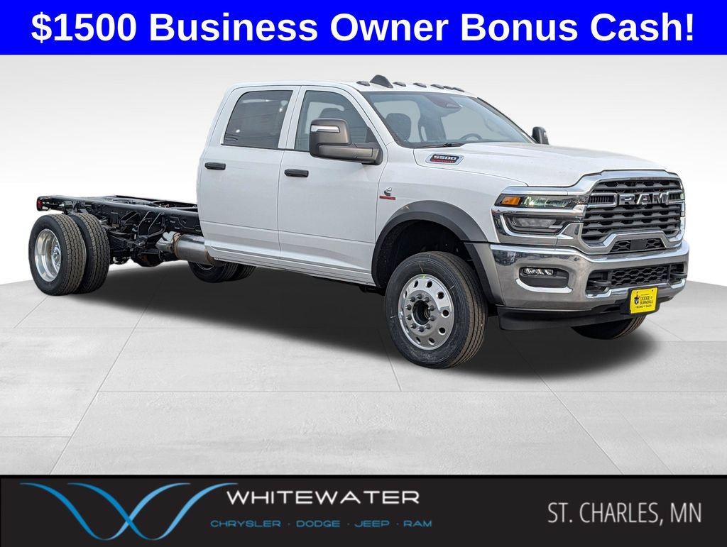 New 2026 RAM 5500 Tradesman w/ Chrome Appearance Group