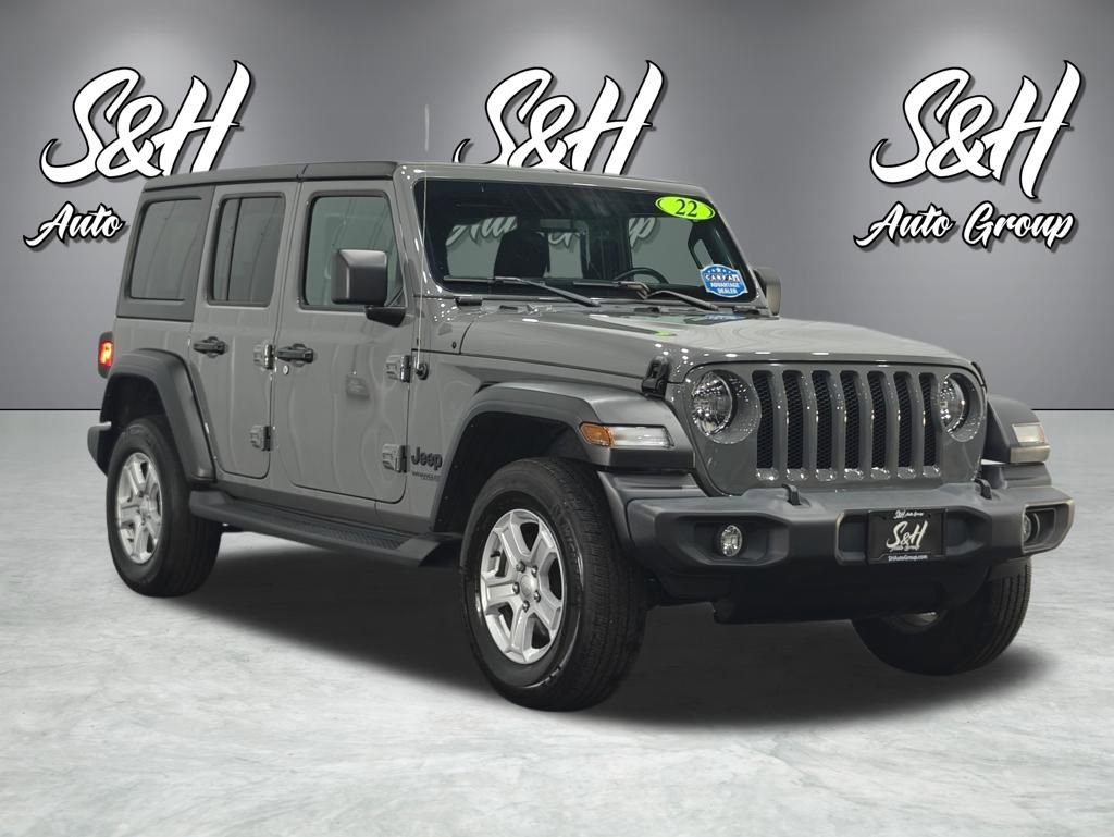Used 2022 Jeep Wrangler Unlimited Sport image 2