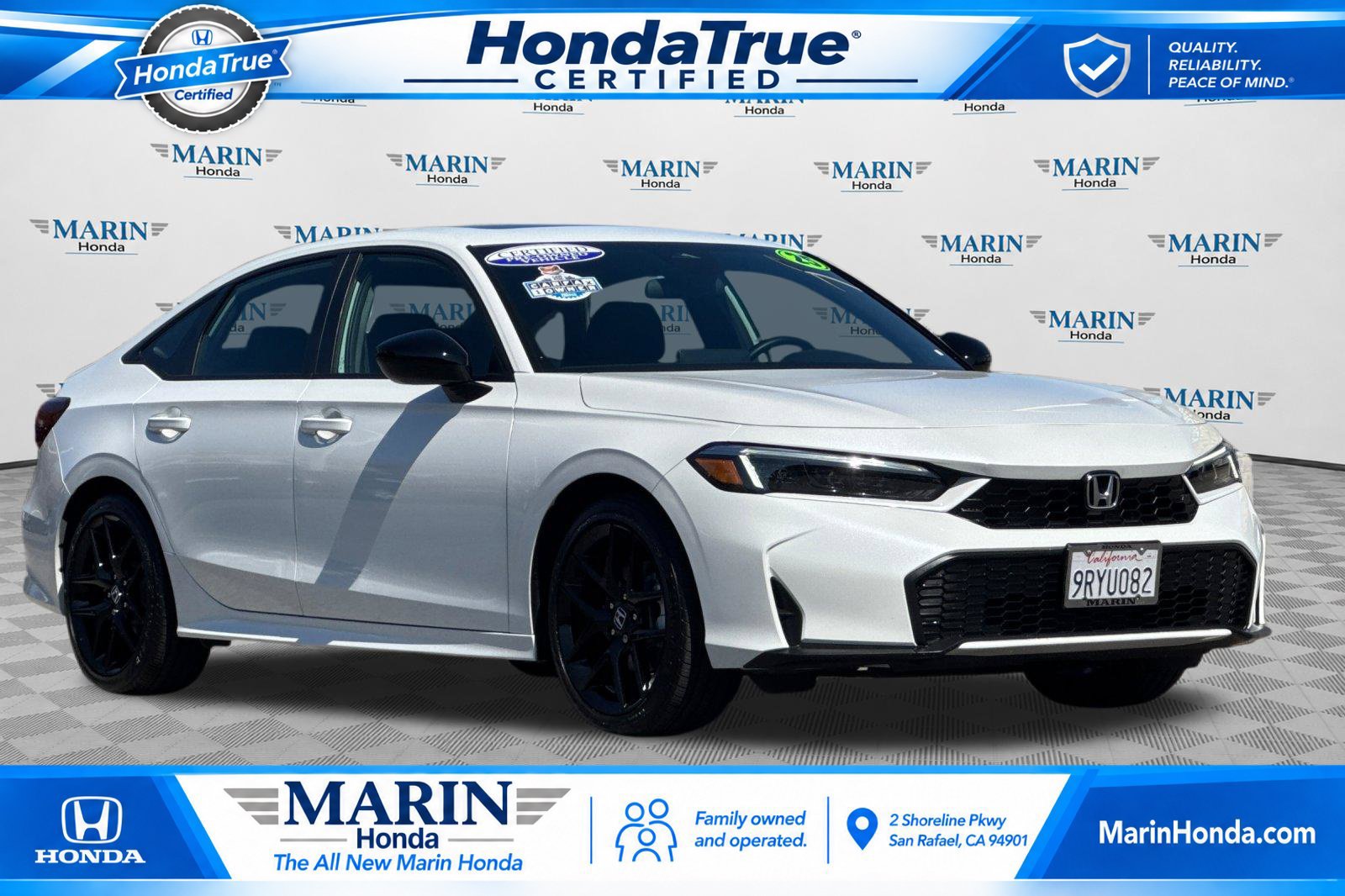 Certified 2025 Honda Civic Sport