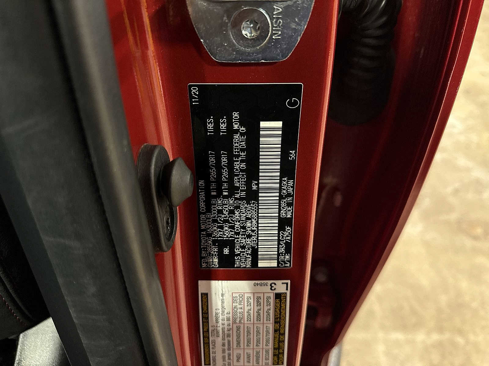 Used 2021 Toyota 4Runner TRD Off-Road Premium w/ Moonroof Package image 14