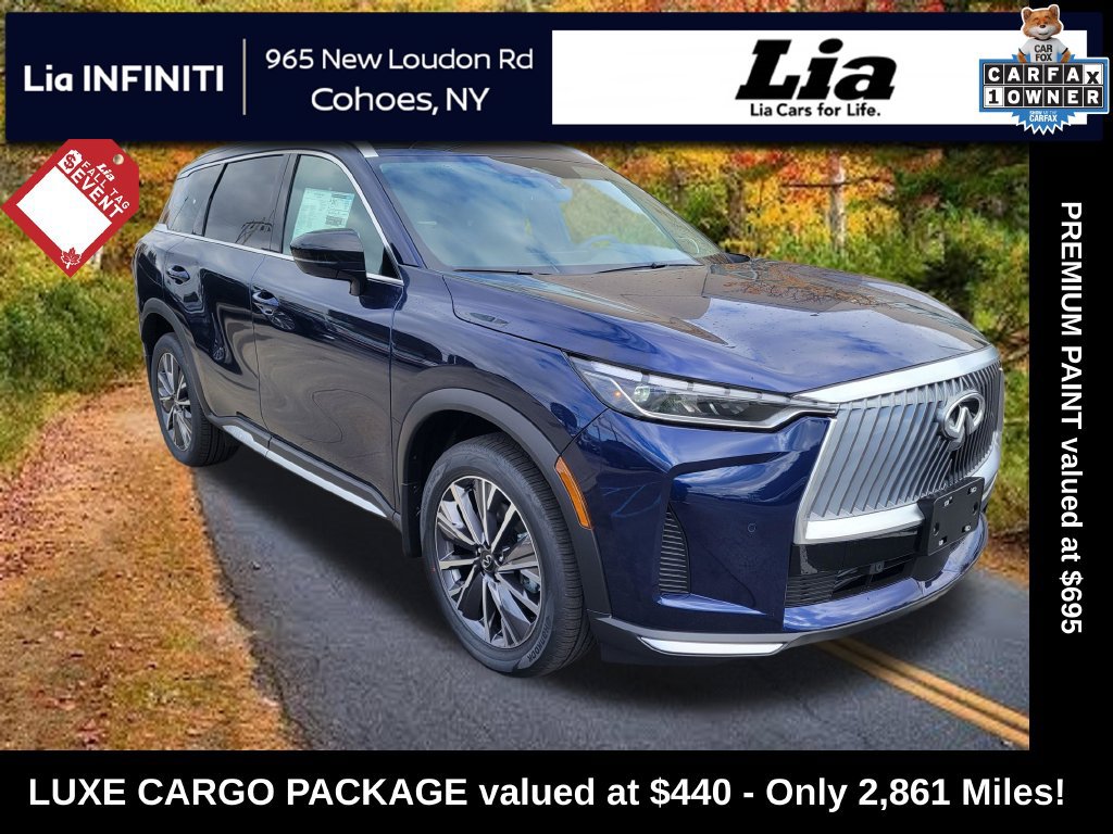 Certified 2026 INFINITI QX60 Luxe w/ Cargo Package