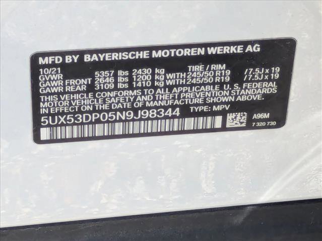 Used 2022 BMW X3 xDrive30i w/ Premium Package AWD/4WD image 17