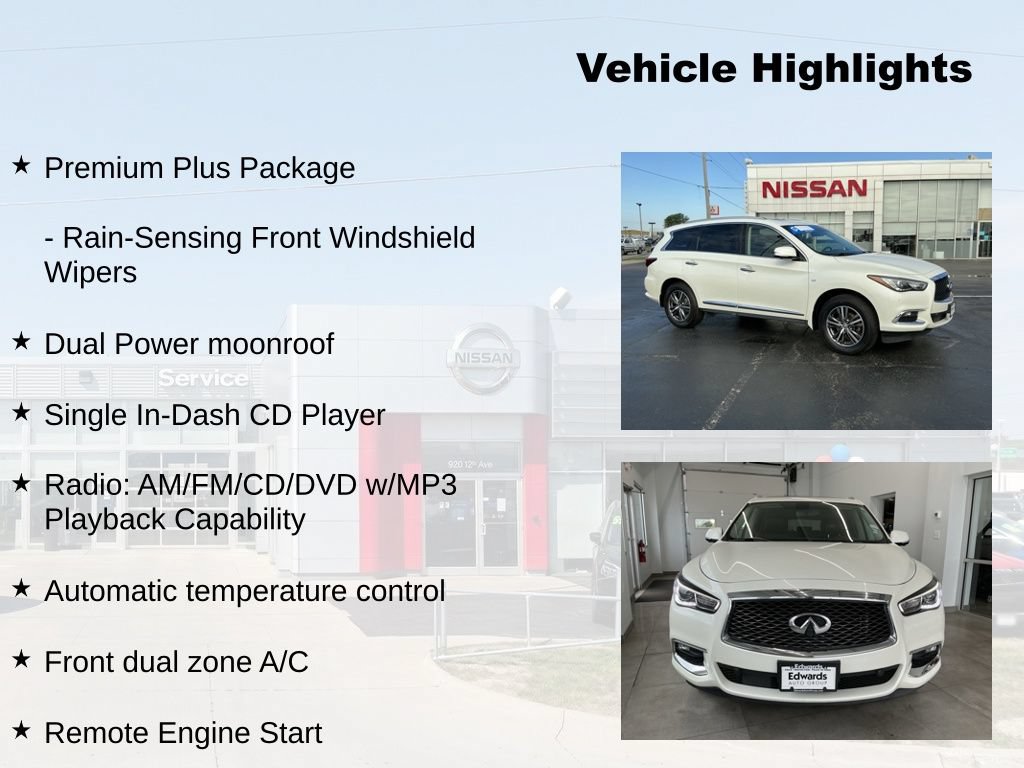 Used 2017 INFINITI QX60 Luxe w/ Premium Plus Package AWD/4WD image 10