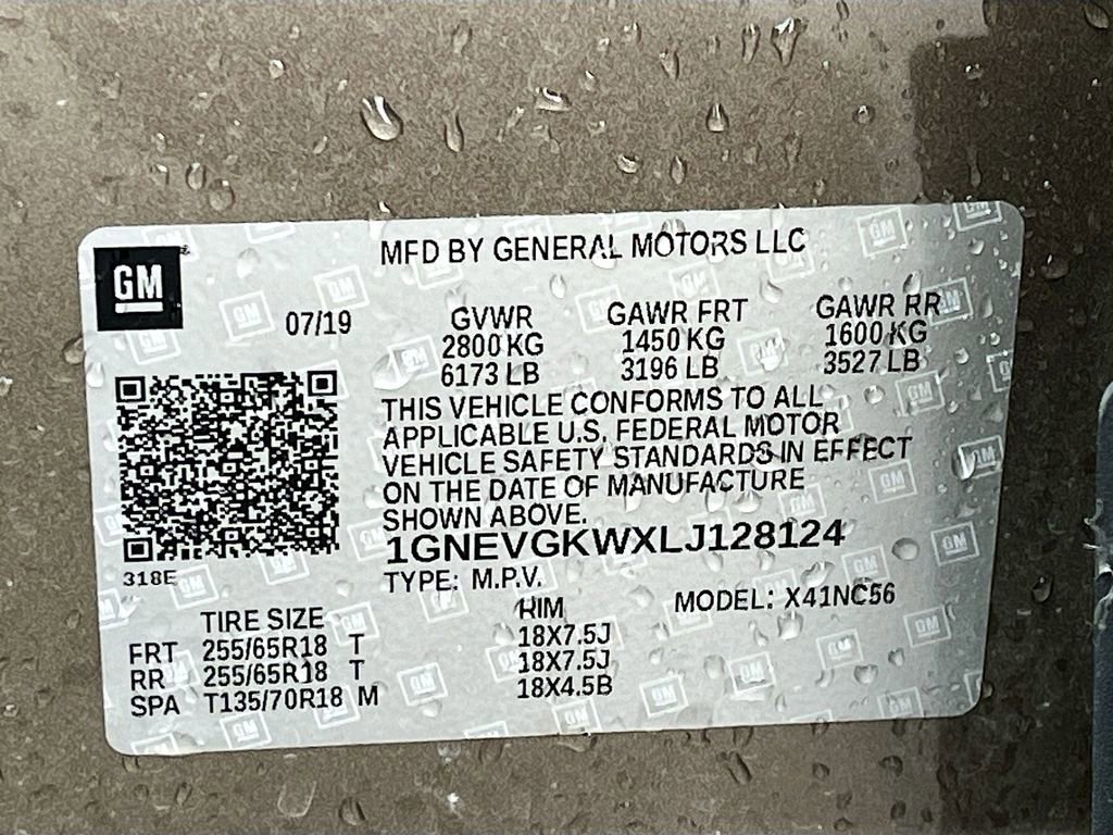 Used 2020 Chevrolet Traverse LT image 34