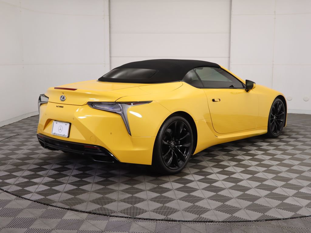 Used 2021 Lexus LC 500 Convertible image 13