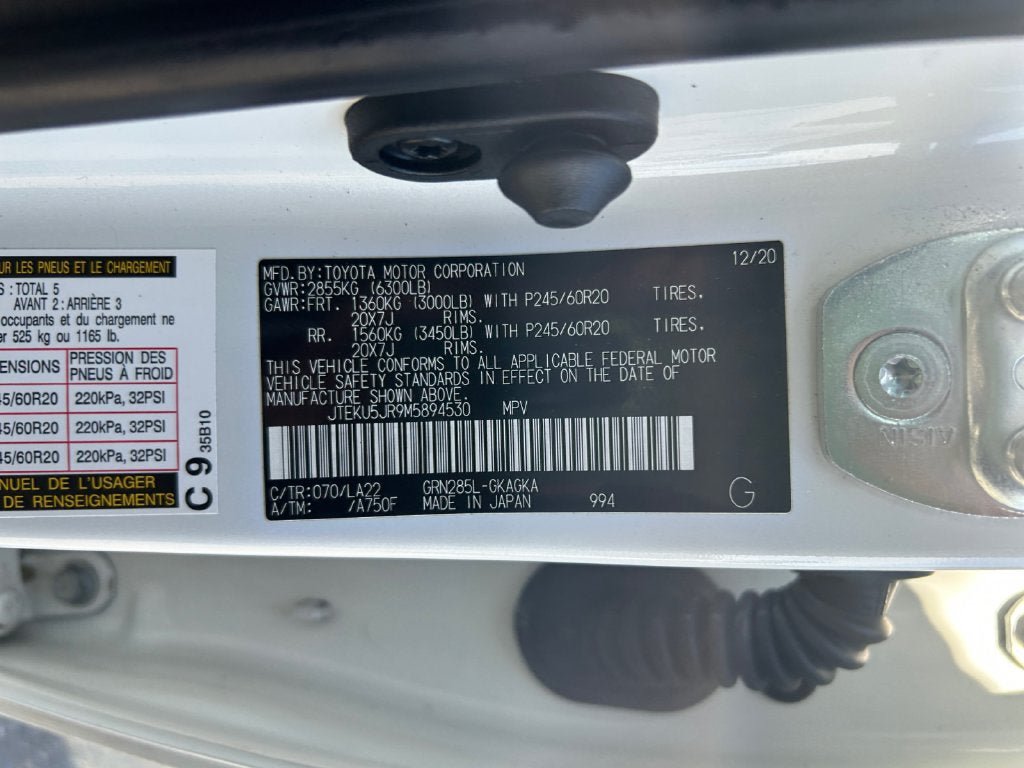 Used 2021 Toyota 4Runner Limited AWD/4WD image 37