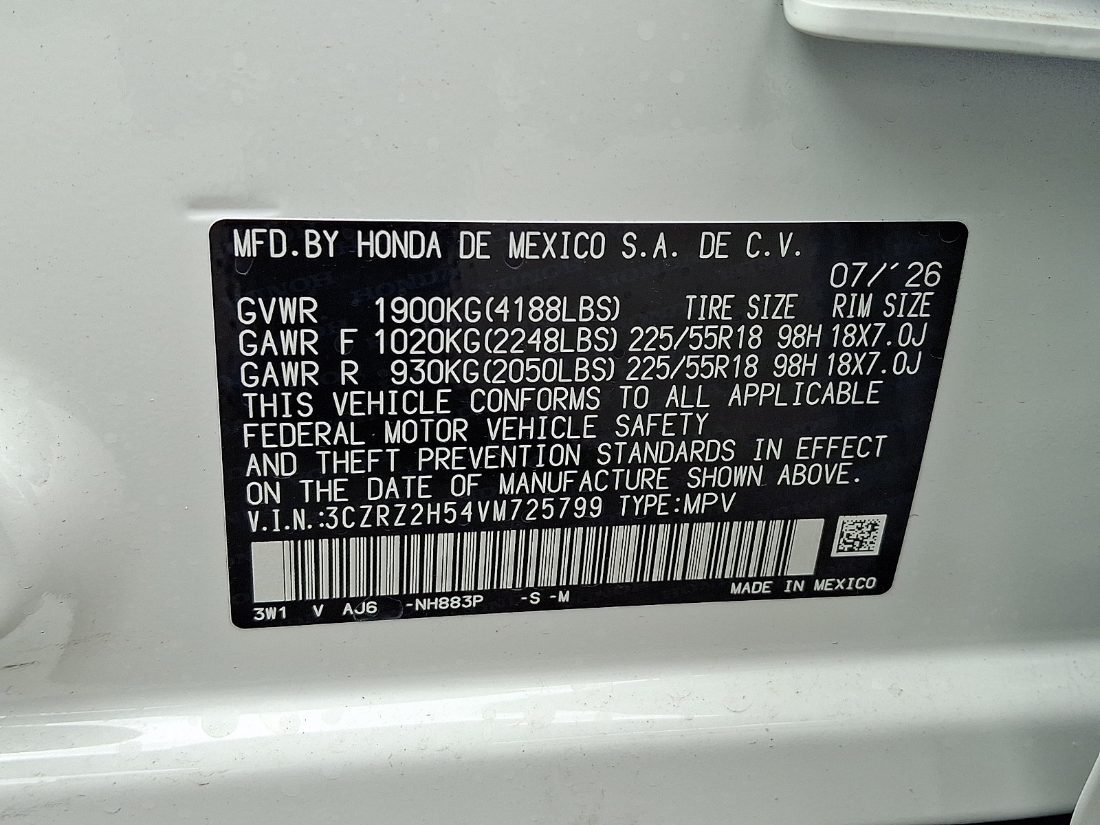 New 2027 Honda HR-V Sport image 11