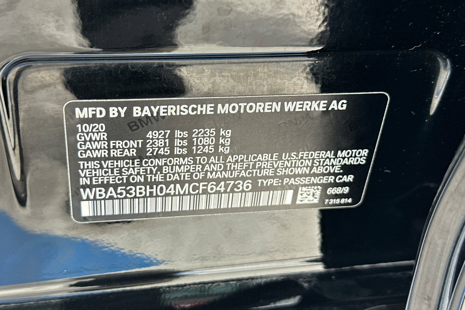 Used 2021 BMW 530i w/ Convenience Package RWD image 29