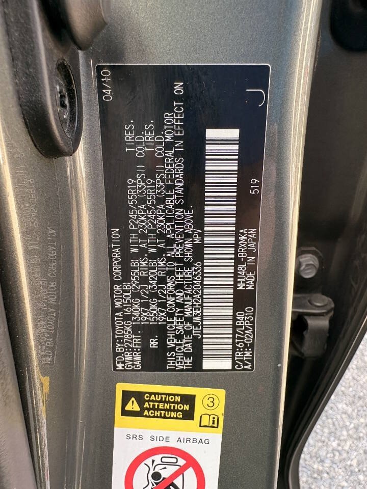 Used 2010 Toyota Highlander Limited AWD/4WD image 53