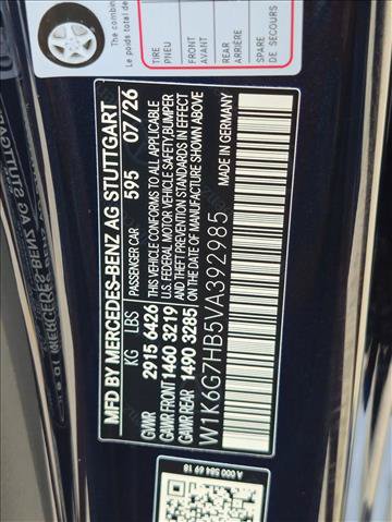 New 2027 Mercedes-Benz S 580 4MATIC Sedan image 17
