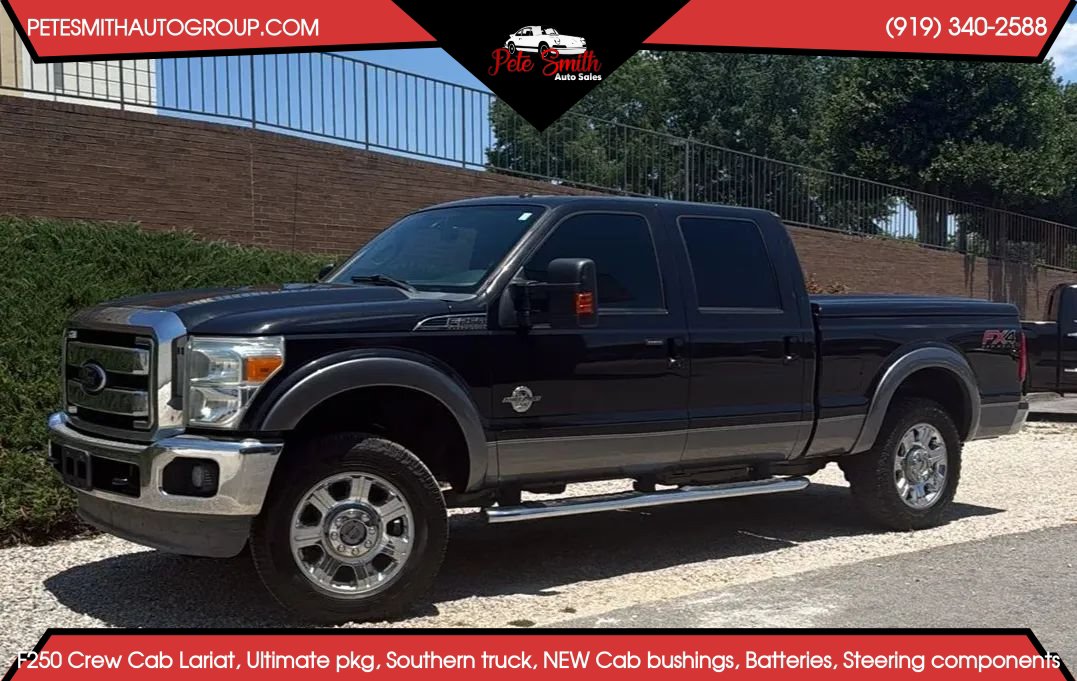 Used 2012 Ford F250 Lariat w/ Lariat Ultimate Pkg AWD/4WD image 1