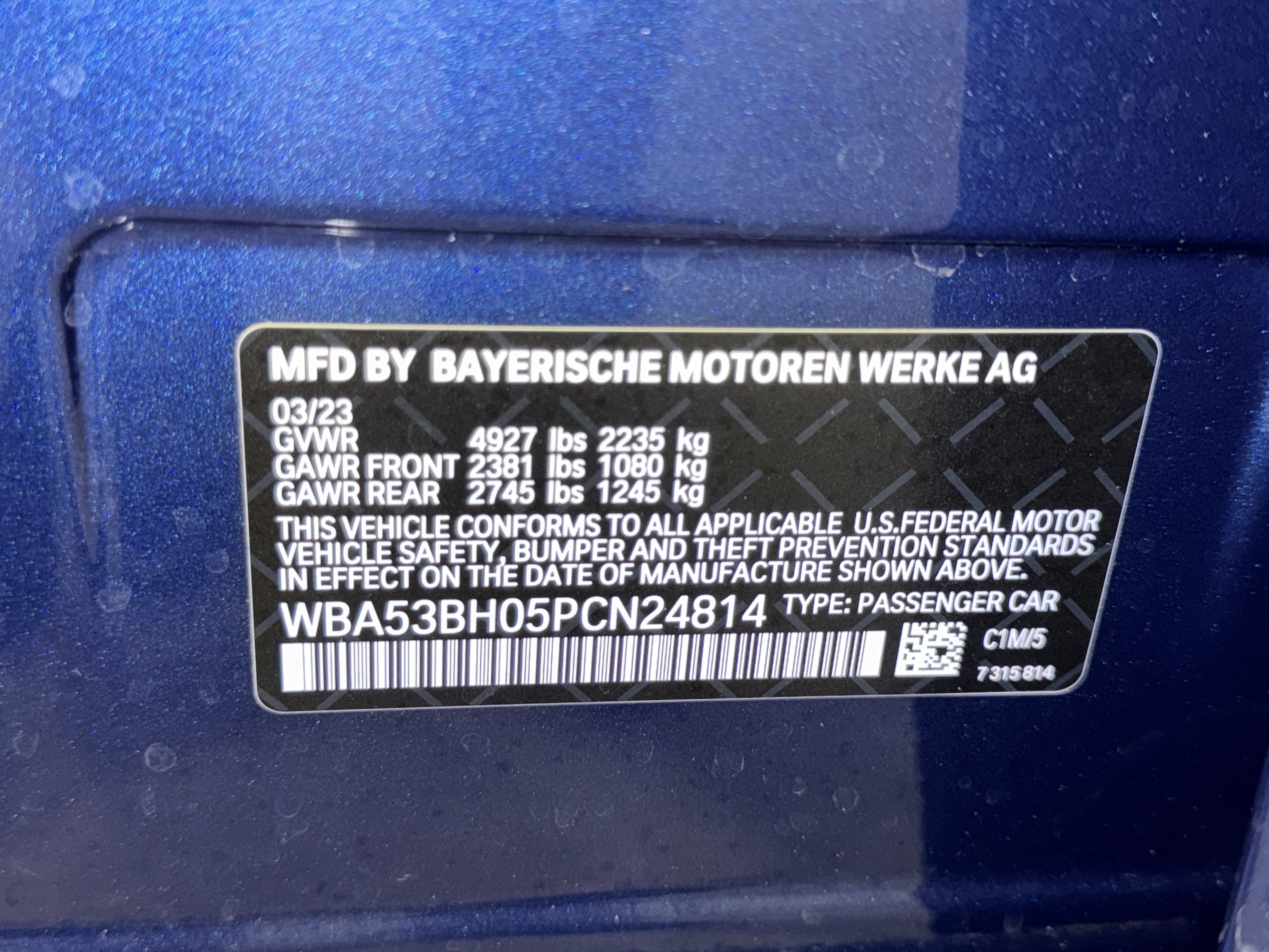 Certified 2023 BMW 530i w/ Premium Package RWD image 38