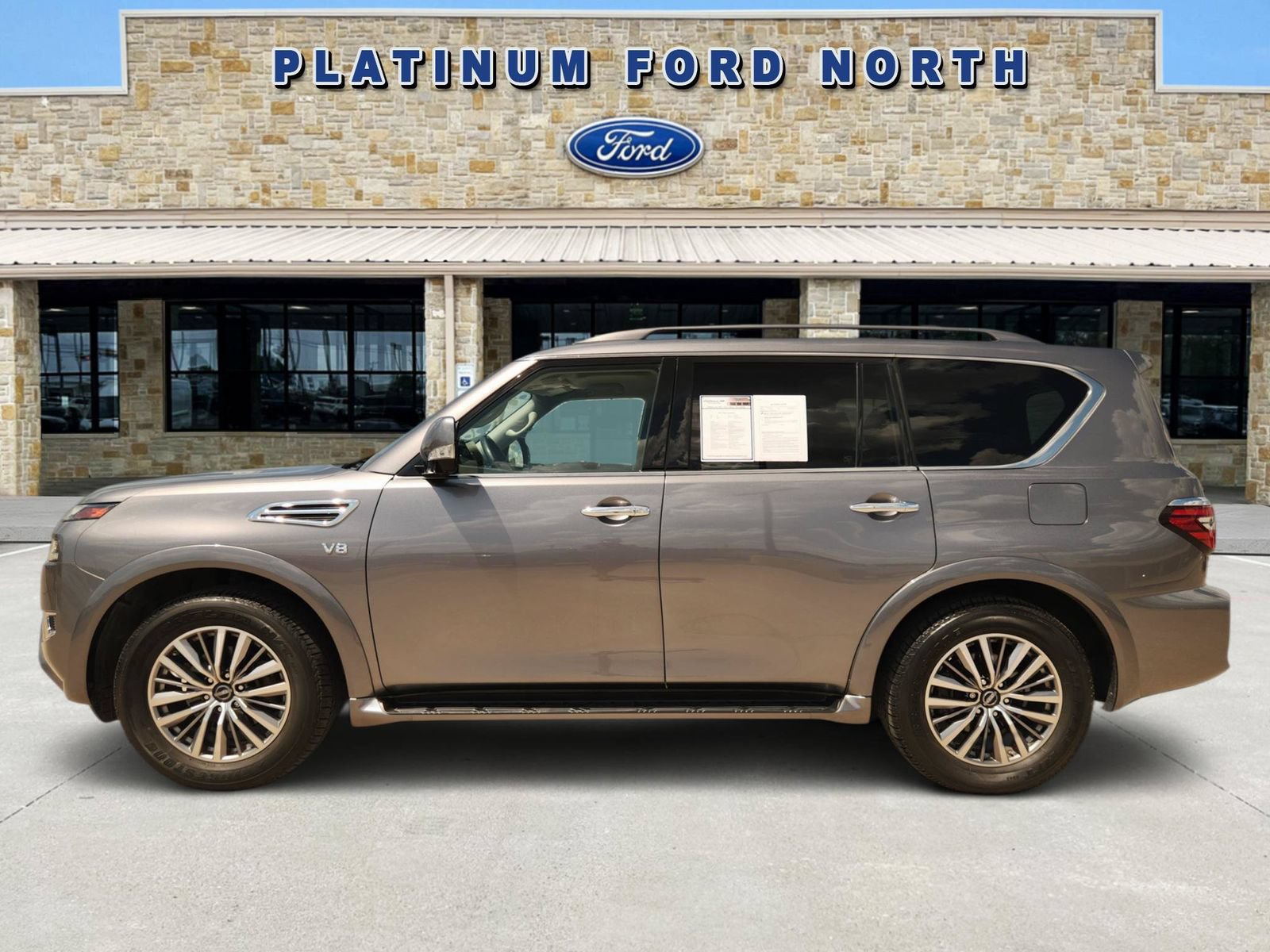Used 2021 Nissan Armada SL w/ Captain's Chairs Package RWD image 3