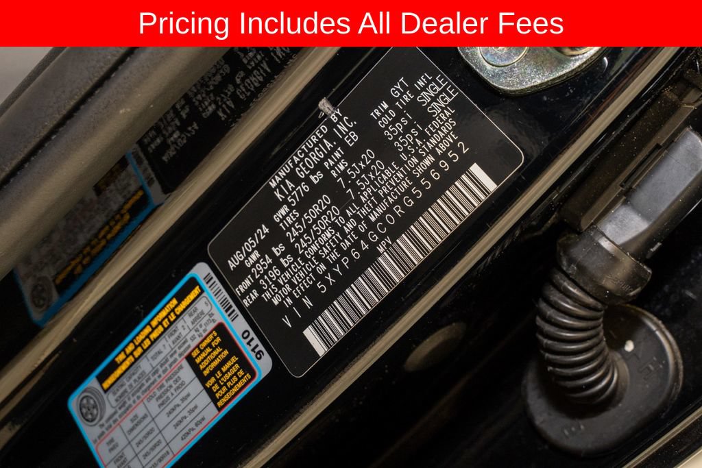 Certified 2024 Kia Telluride S w/ S Sunroof Package FWD image 22