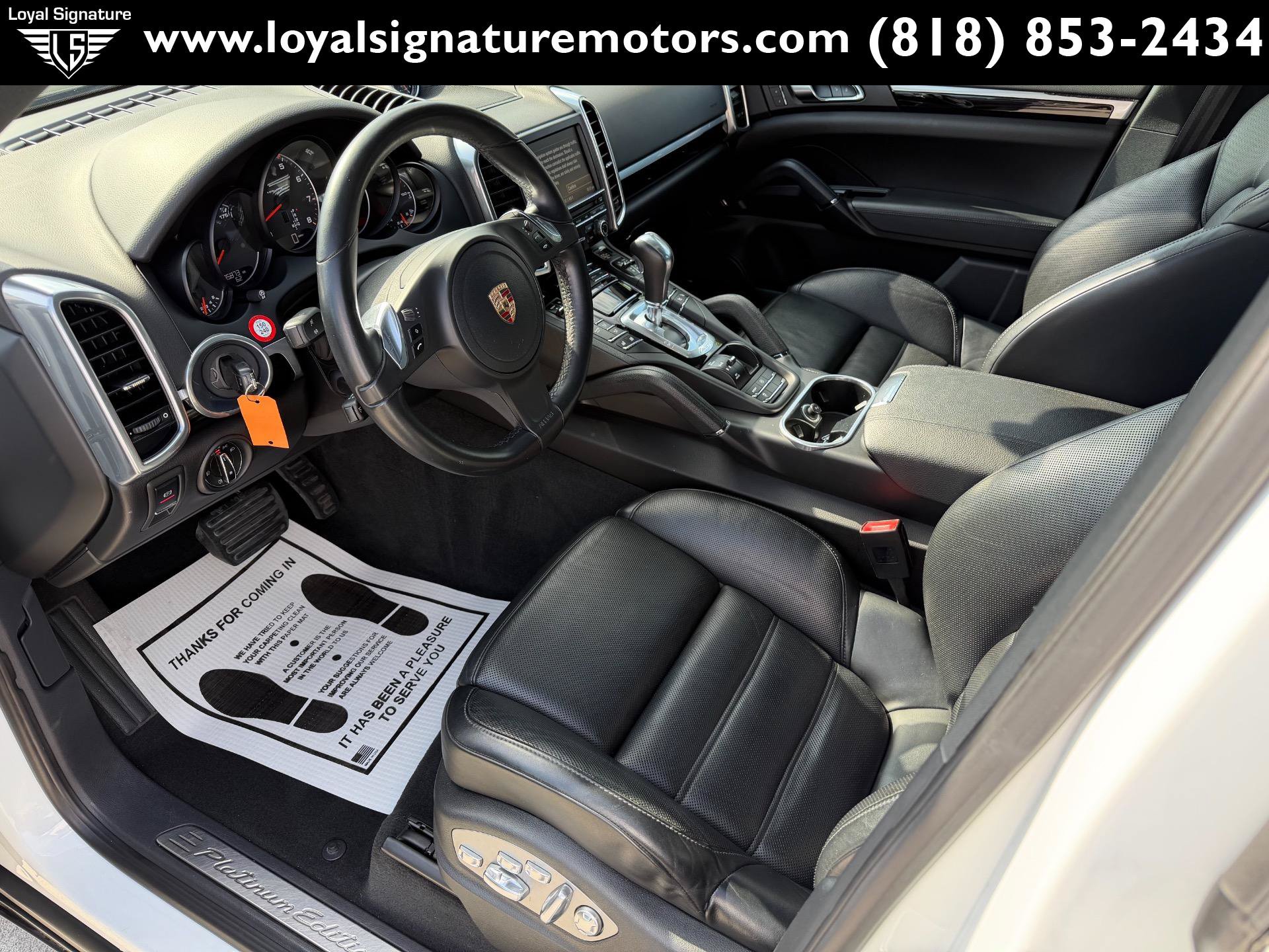 Used 2014 Porsche Cayenne Platinum Edition AWD/4WD image 19